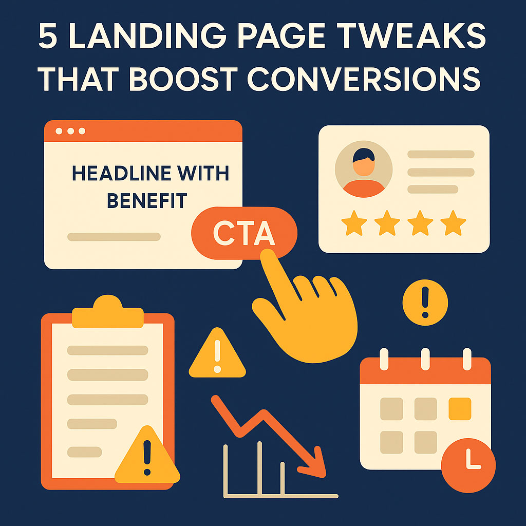 5 Landing Page Tweaks That Boost Conversions